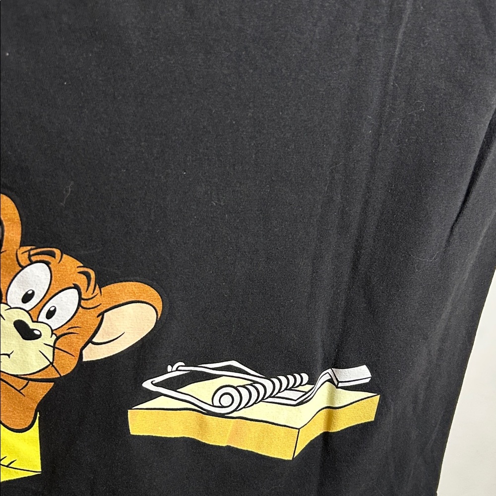 Tom and Jerry Black Cartoon Tee - Picture 7 of 7